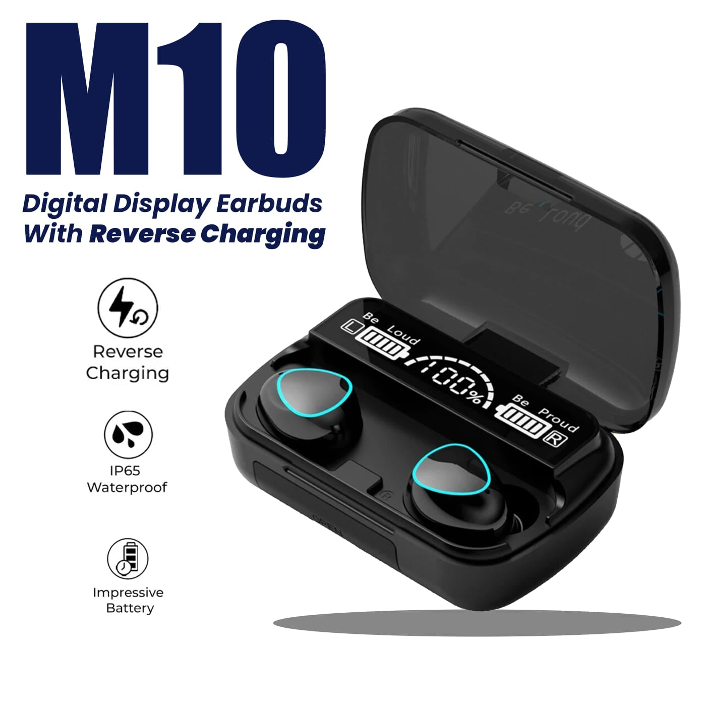 M10 Wireless Bluetooth Earbuds